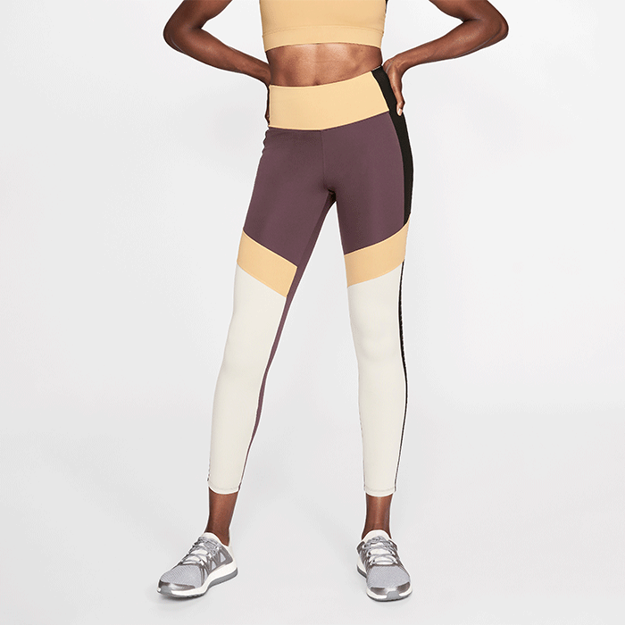 Bild av Kay Blocked Tights, Raisin
