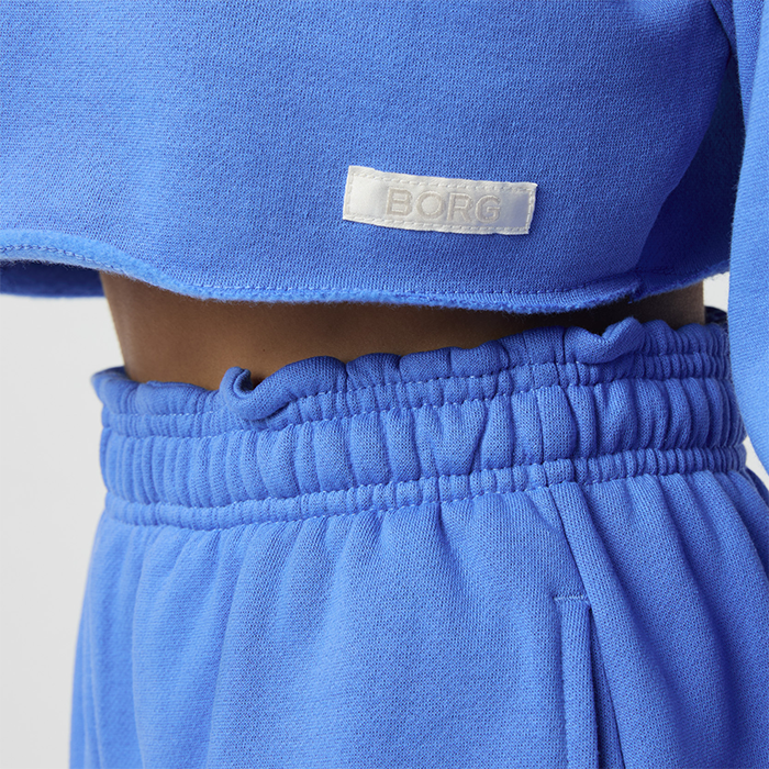 Studio Oversized Croppad Sweatshirt Marinbl&aring;