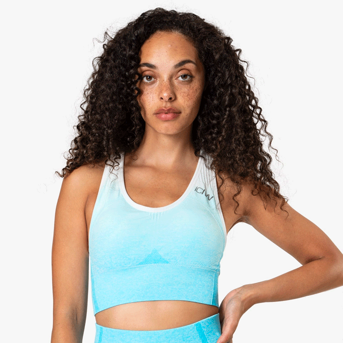 Bild av ICIW Ombre Seamless Sports Bra, Ocean Blue