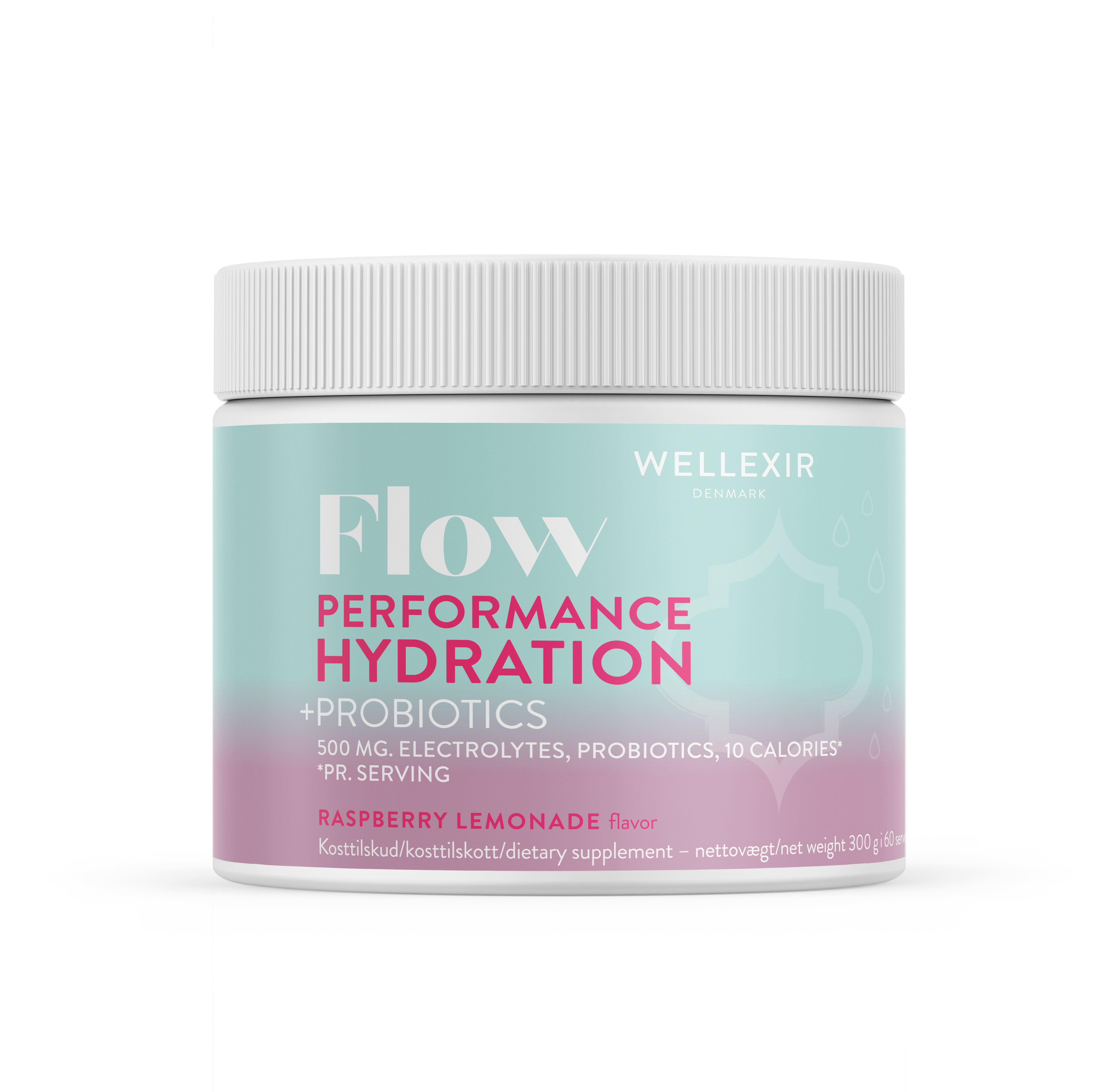 Flow Hydration Dryck Hallon Lemonad 300 g