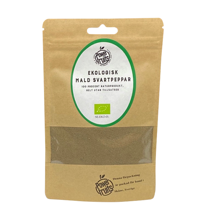 Ekologisk Svartpeppar Mald 50 g