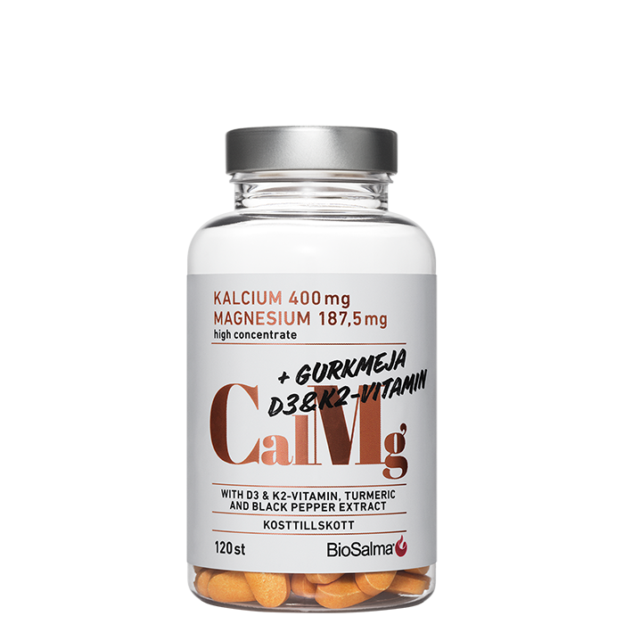 Kalcium Magnesium 120 tabletter