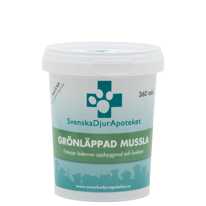 Grönläppad Mussla 360 tabletter