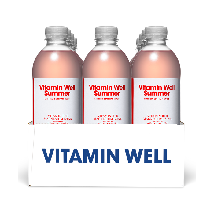 12 x Vitamin Well Vitamindryck 500ml