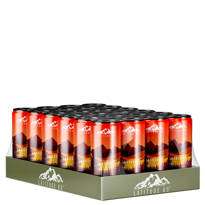 24 x Latitude 65 Energidryck 330 ml