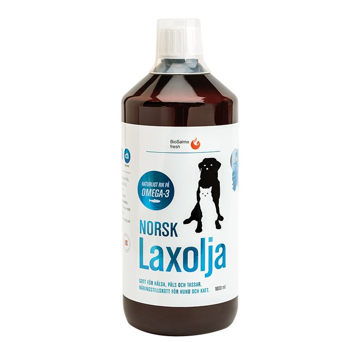 Norsk Laxolja för Hund och Katt 1000 ml