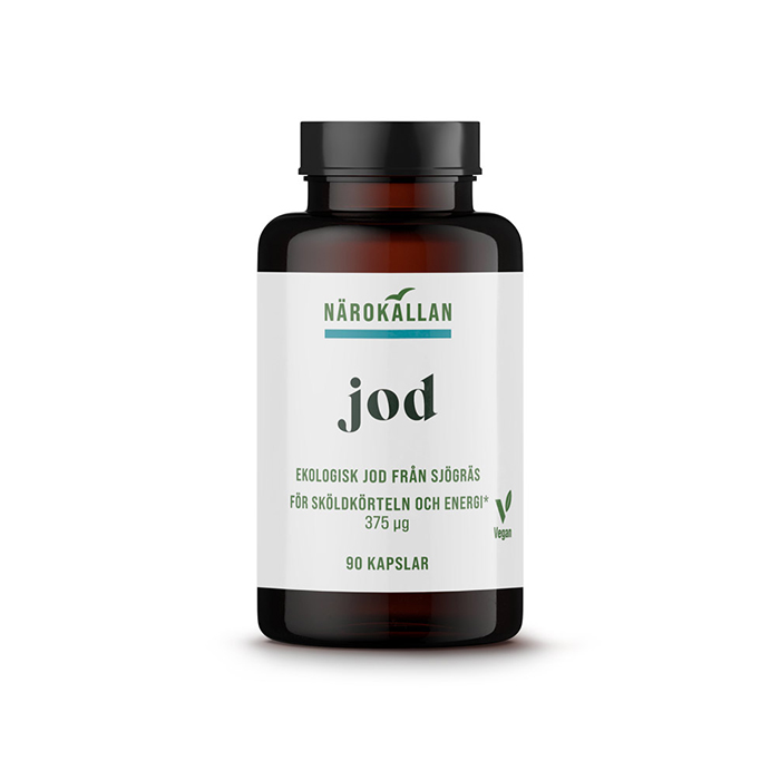 Jod Ekologisk 90 kapslar
