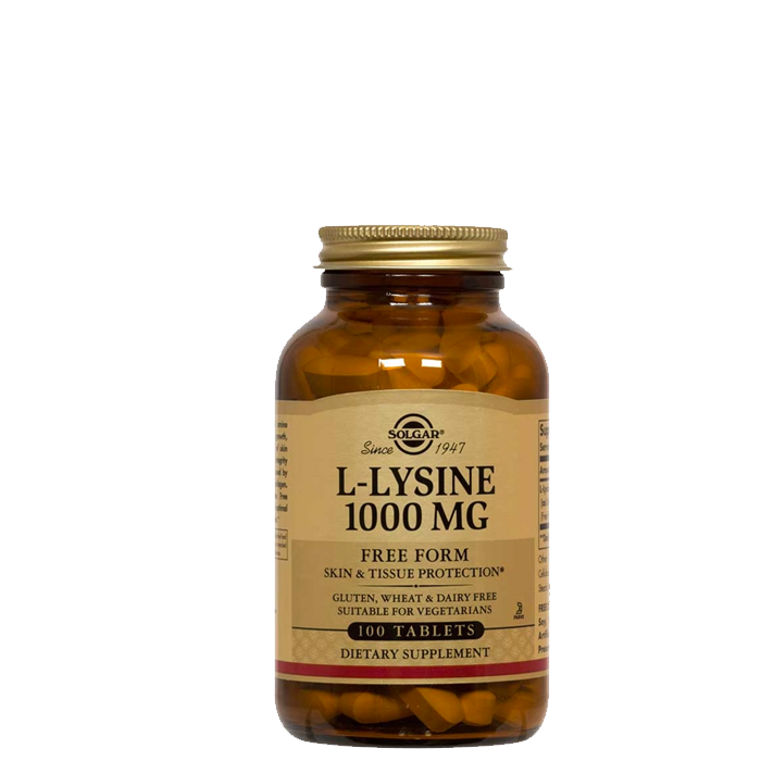 L-lysine 1000 mg 100 tabletter