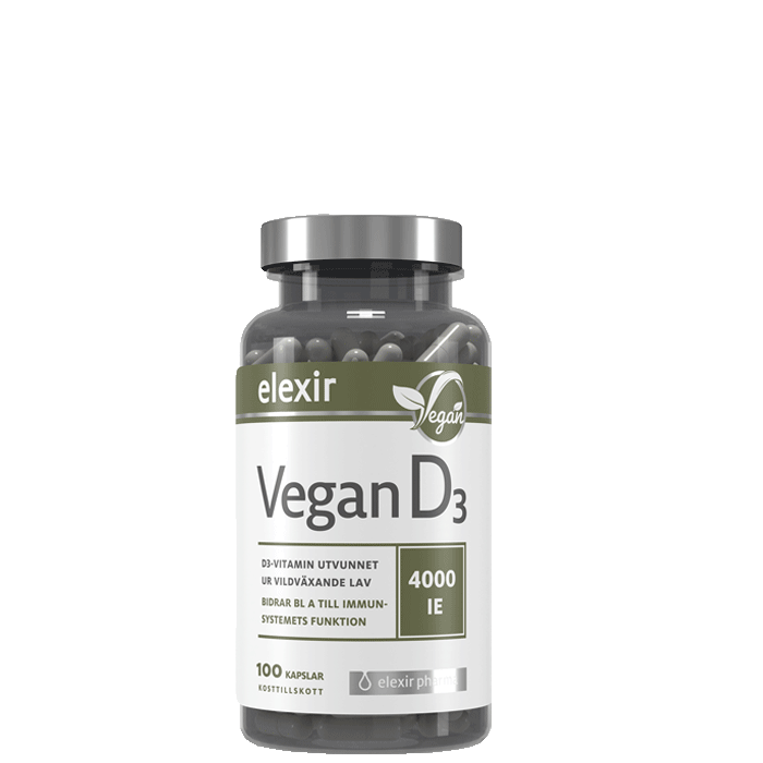 Bild av D3-vitamin Vegan, 100 kapslar