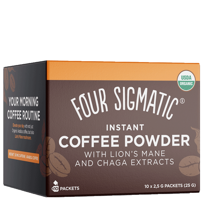 Bild av Kaffe Instant Lion's Mane & Chaga, 10 portioner