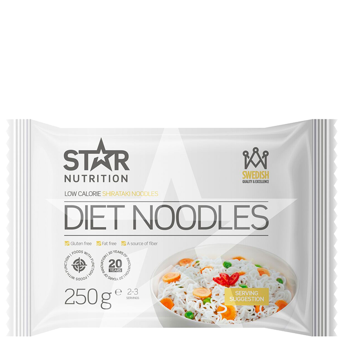 Diet Shiratakinudlar 250 g - Star Nutrition