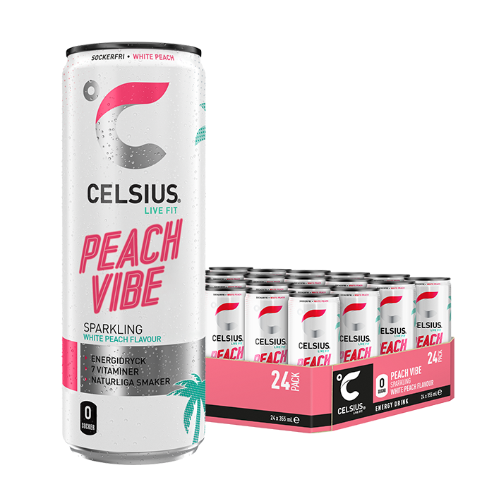 24 x Celsius, 355 ml 2 kr pant