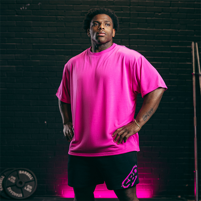 Nova Oversized T‑shirt Unisex Rosa