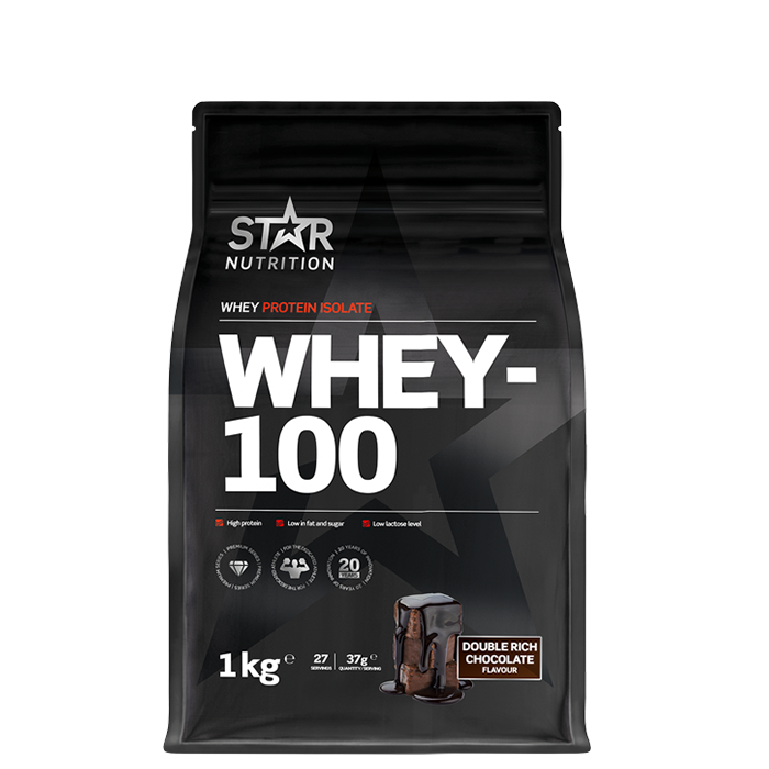 Whey-100 Vassleprotein 1 kg