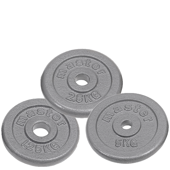 Viktskiva 25 mm 0,5–10 kg