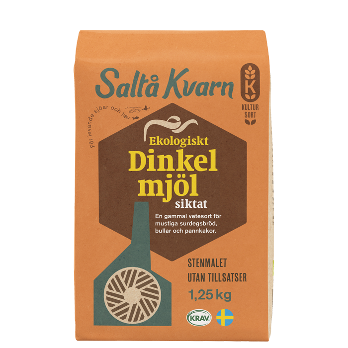 Dinkelmjöl Siktat 1,25 kg