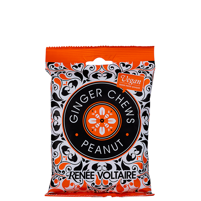 Ginger Chew Kolor Jordnöt 120 g