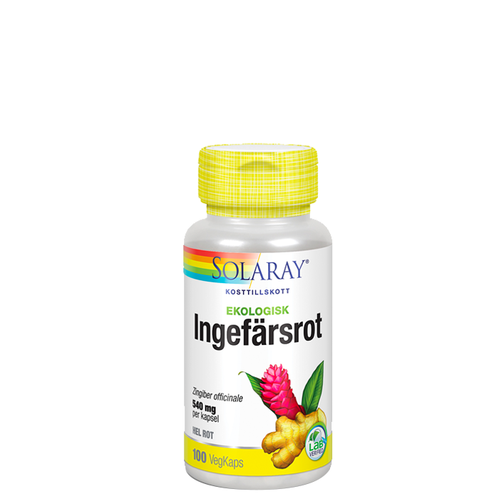 Ingefärsrot 100 kapslar