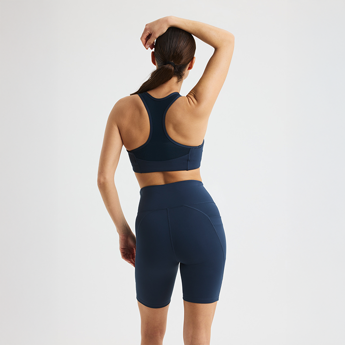 Flattering Sport‑BH Mesh Indigo