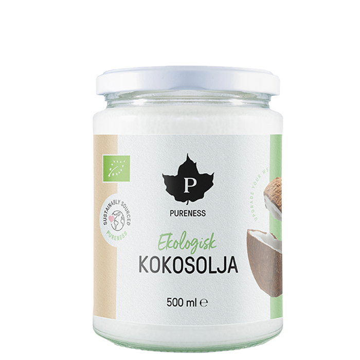 Jungfru kokosolja Eko 500 ml - Pureness