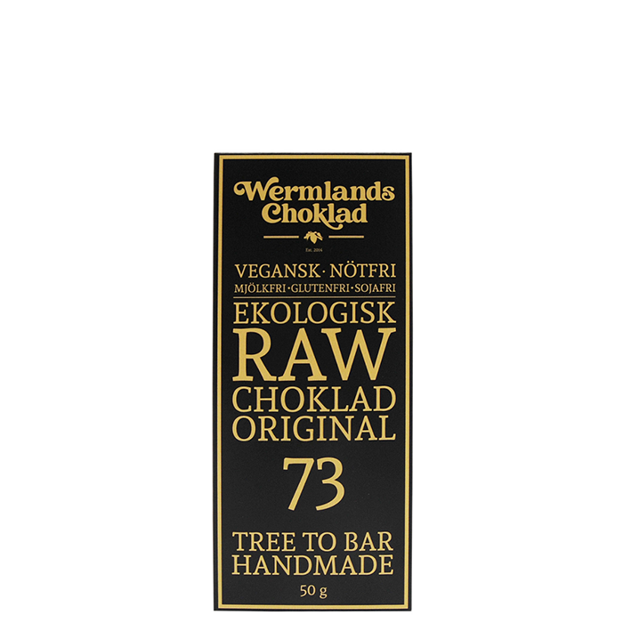 Raw Ekologisk Choklad Original 73%50 g