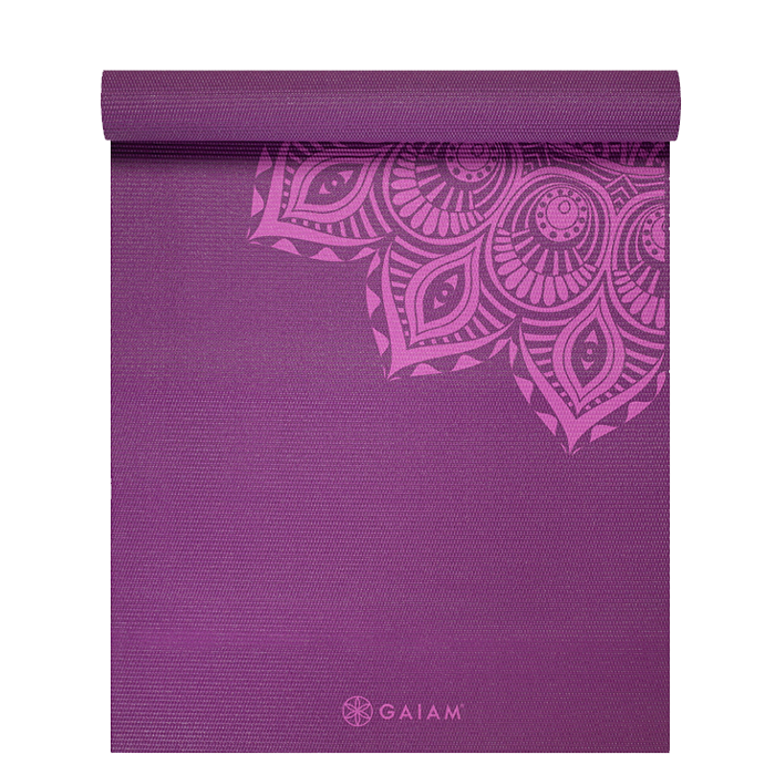 Yogamatta 6mm Purple Mandala