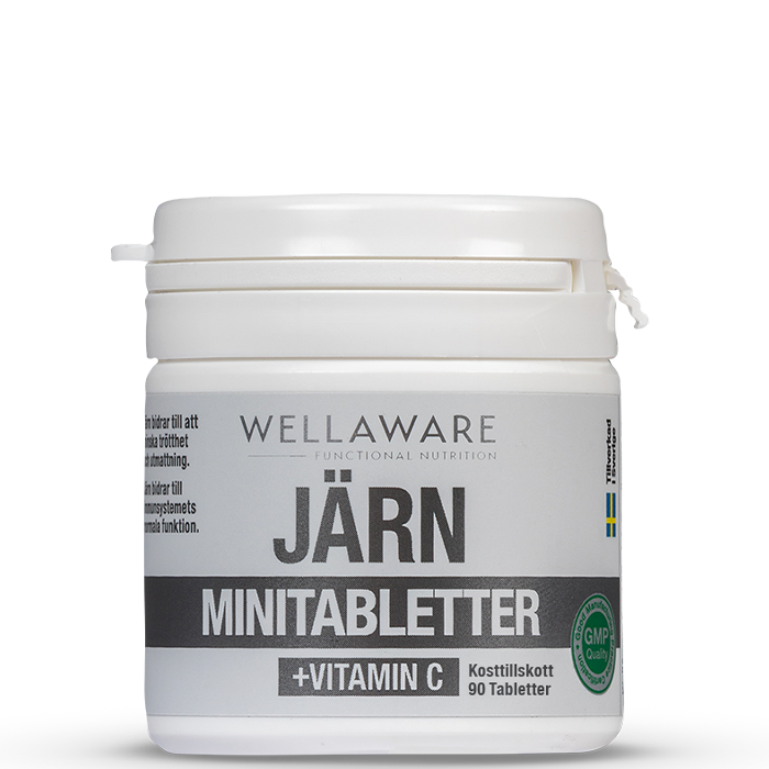 Järn + C-Vitamin 90 Minitabletter