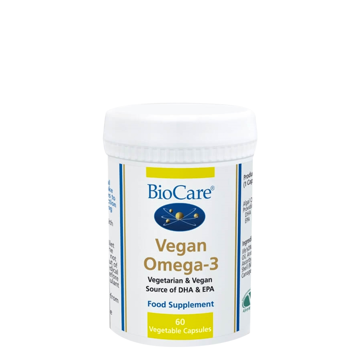 BioCare Vegan Omega-3, 60 kapslar