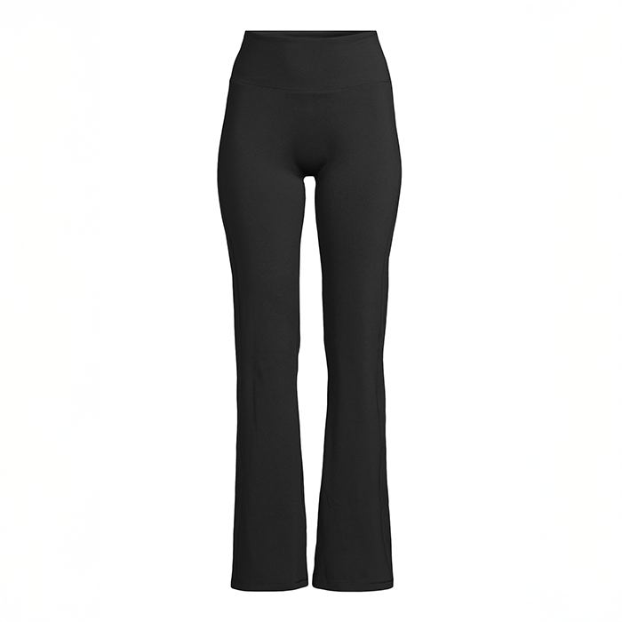 Soft Touch Flare Pants Svart