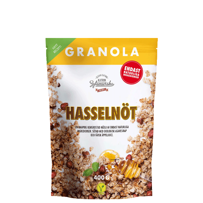 Granola Hasselnöt 400 g