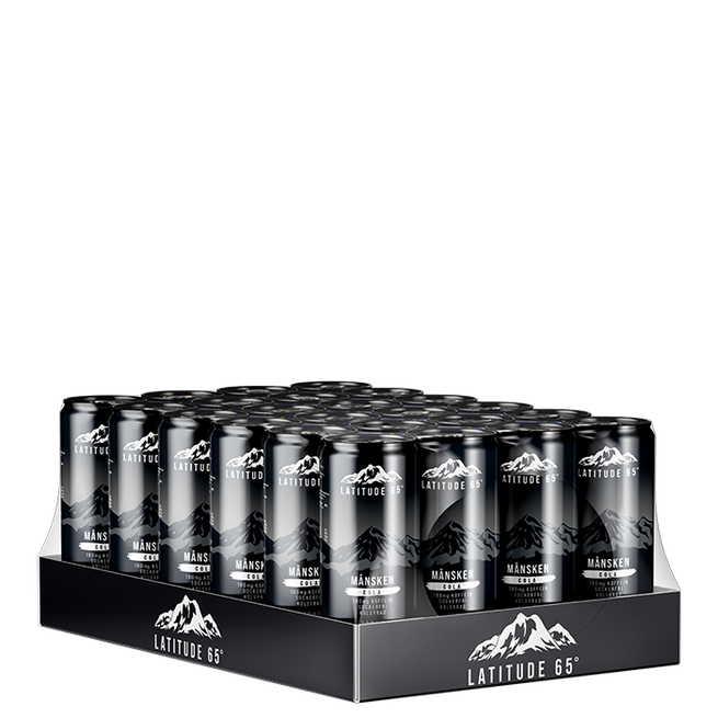 24 x Latitude 65 Energidryck 330 ml