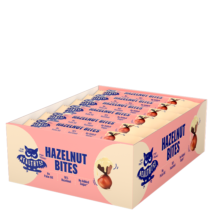 18 x Hasseln&ouml;tsbitar 21 g