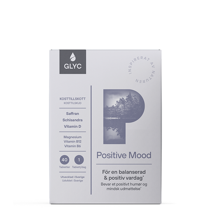 Glyc Positive Mood 40 tabletter
