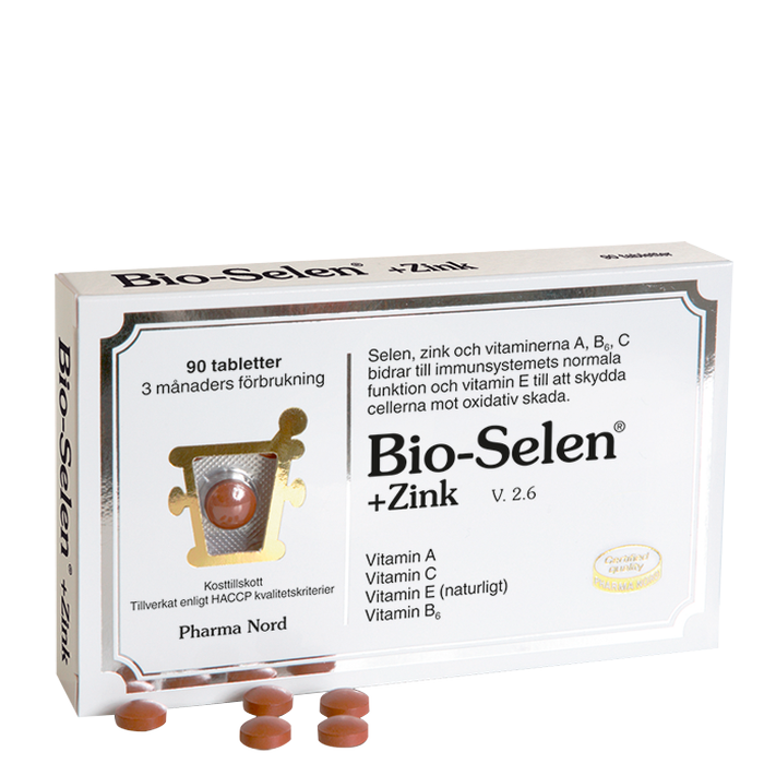 Bio-Selen med Zink 90 tabletter