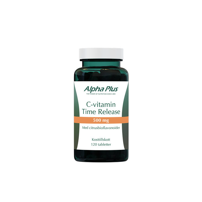C-vitamin Time Release 500 mg 120 tabletter