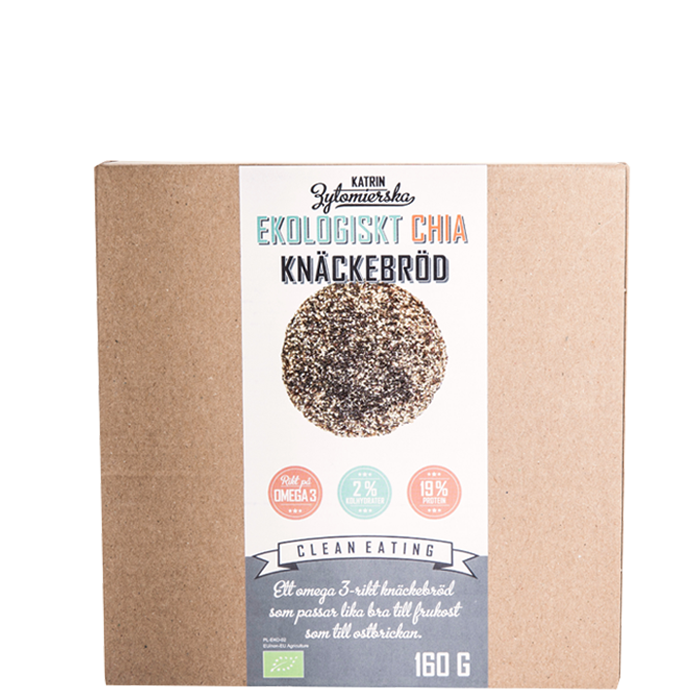 Bild av Ekologiskt Chia Knäckebröd, 160 g