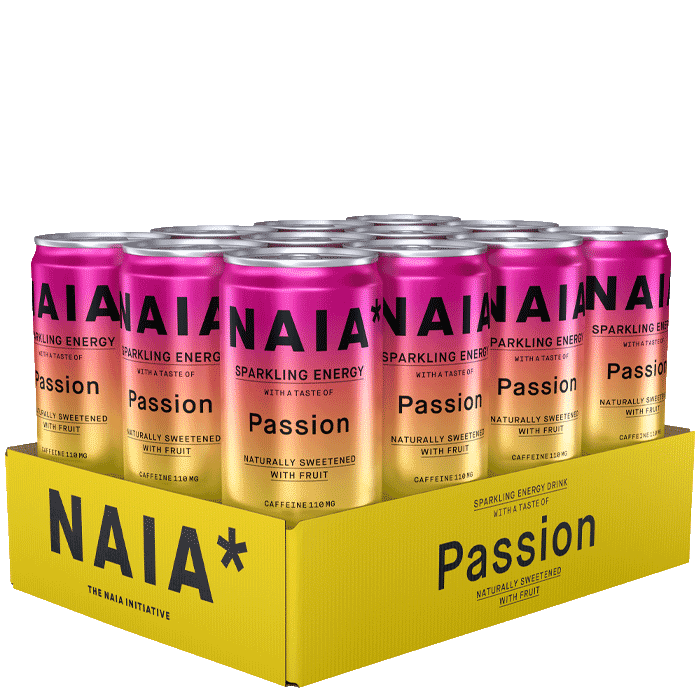 Bild av 12 x NAIA Energy Drink, 330 ml