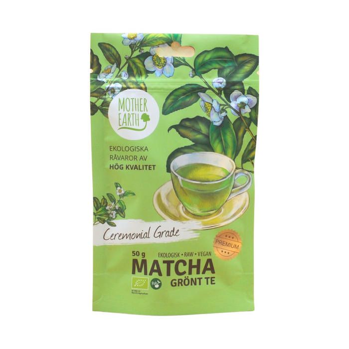 Matcha Te Ceremonial Grade RAW & Ekologiskt 50g