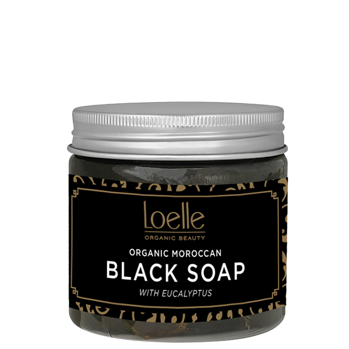 Bild av Moroccan Black Soap with Eucalyptus, 200 g