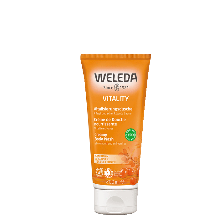 Weleda Sea Buckthorn Vitality Creamy Body Wash 200 ml