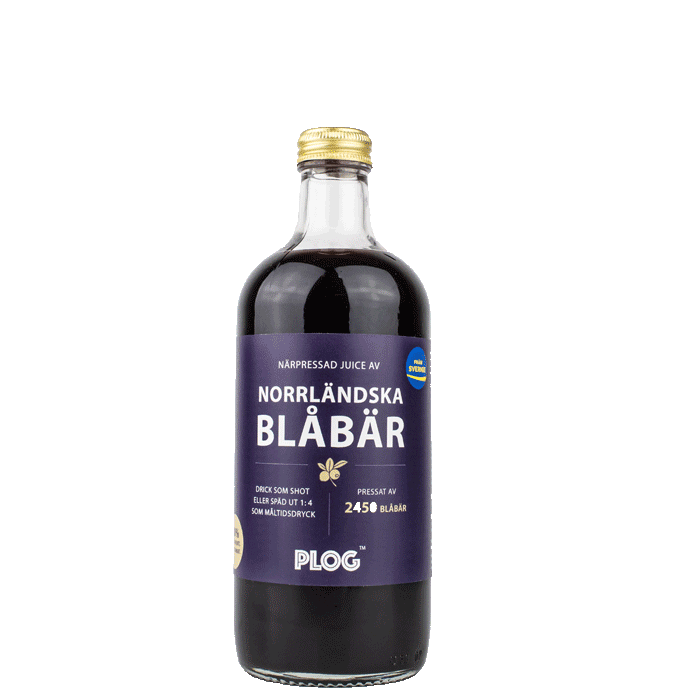 Blåbärsjuice 500 ml