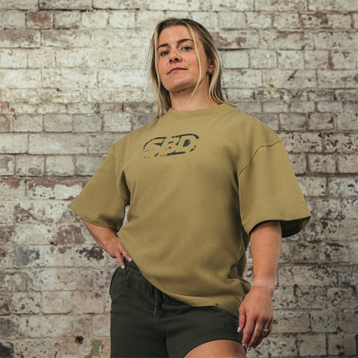 Resolve Oversized T-shirt Unisex Sand