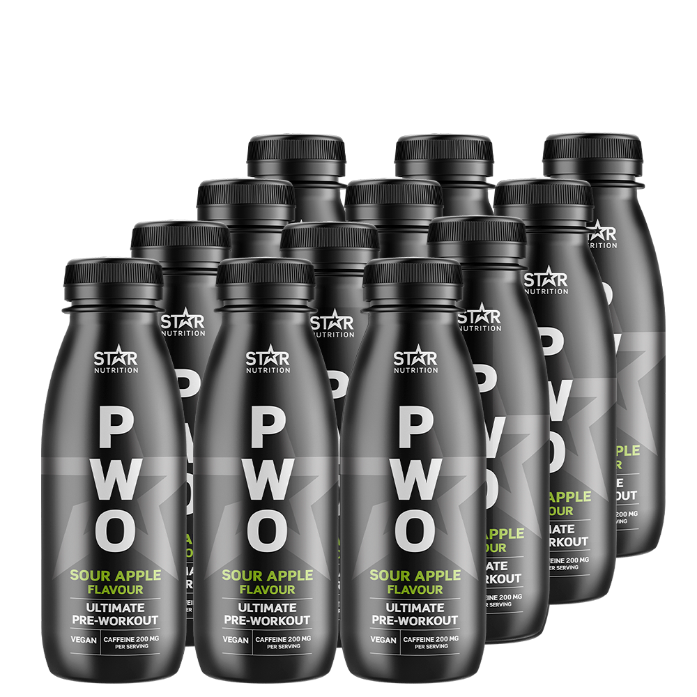 12 x PWO Drink 330 ml