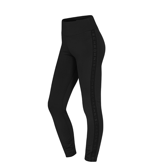Kay High Waist Tights, Black/Black