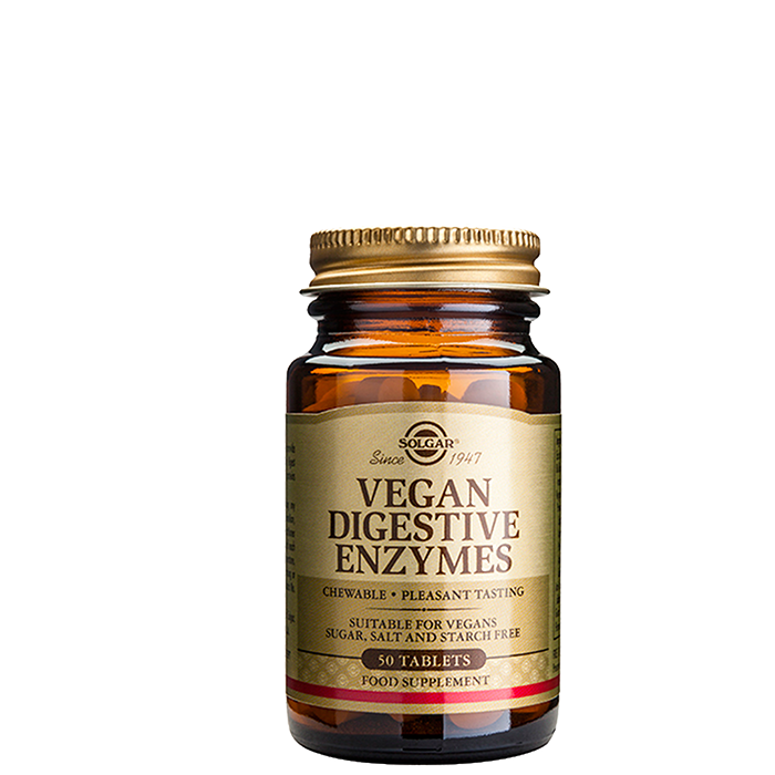 Vegan Digestive Enzymes 50 tabletter