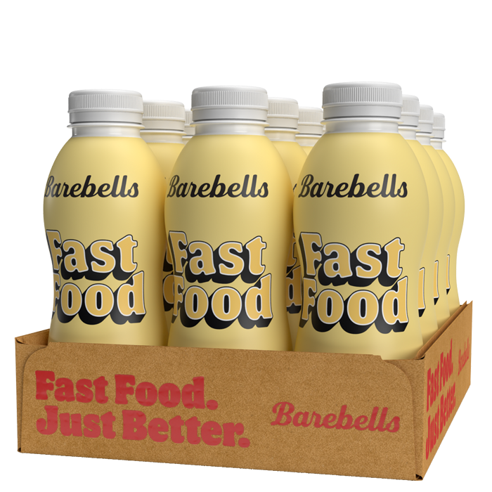 12 x Barebells Fast Food Måltidsersättning 500 ml