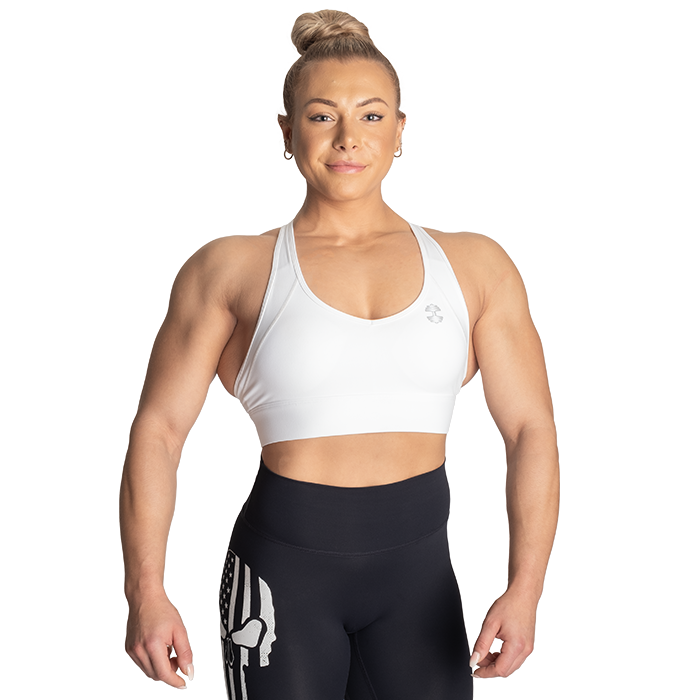 Core Sports Bra, White - Better Bodies