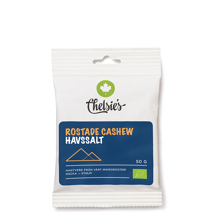 Rostade Cashewnötter Havssalt 50 g
