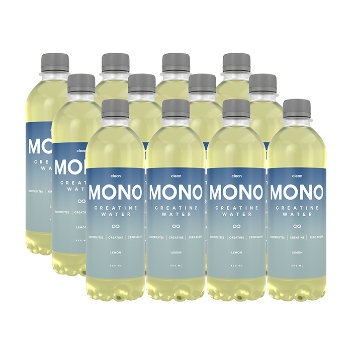 12 x Clean MONO Creatine Water 500 ml