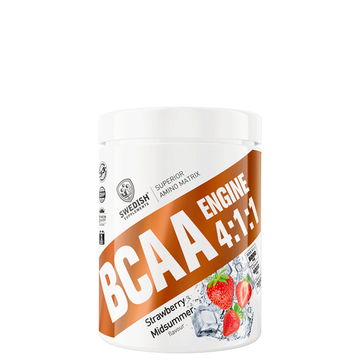 BCAA Engine 4:1:1 BCAA Pulver 400 g - Swedish Supplements